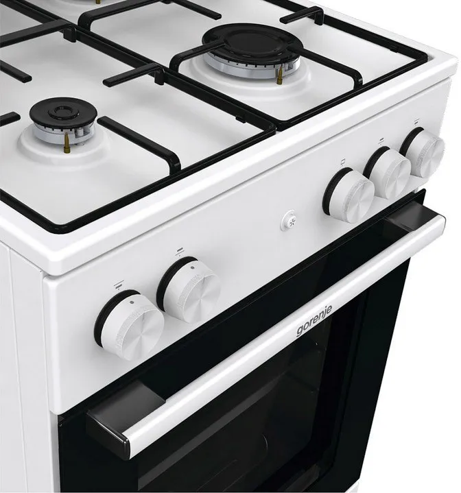 Gorenje GG5A14WJ Laisvai stovinti dujinė viryklė Balta