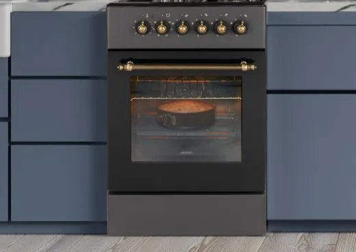 MPM MPM-56-KRM-13 Dujinė / elektrinė viryklė Juoda