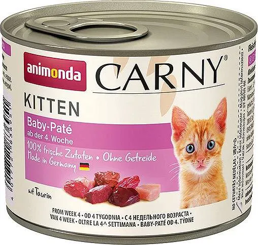 ANIMONDA Carny Kitten Baby-Pate - drėgno kačių ėdalo - 200 g