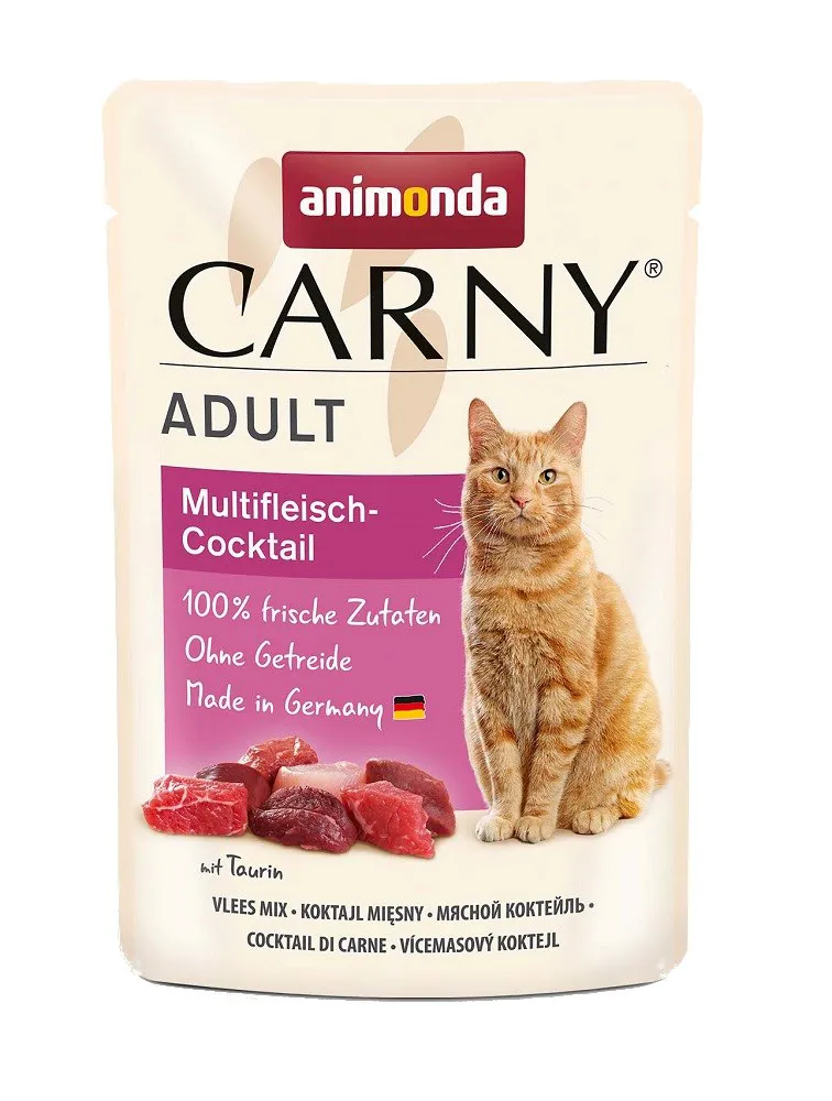 ANIMONDA Carny Adult Meat cocktail - šlapias kačių maistas - 85g