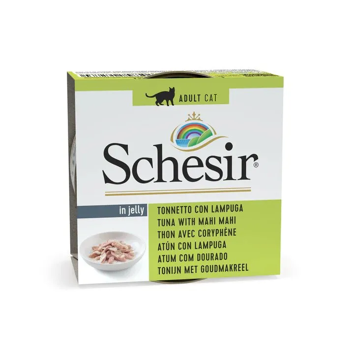 SCHESIR in jelly Tuna with mahi mahi - šlapias kačių maistas - 85 g