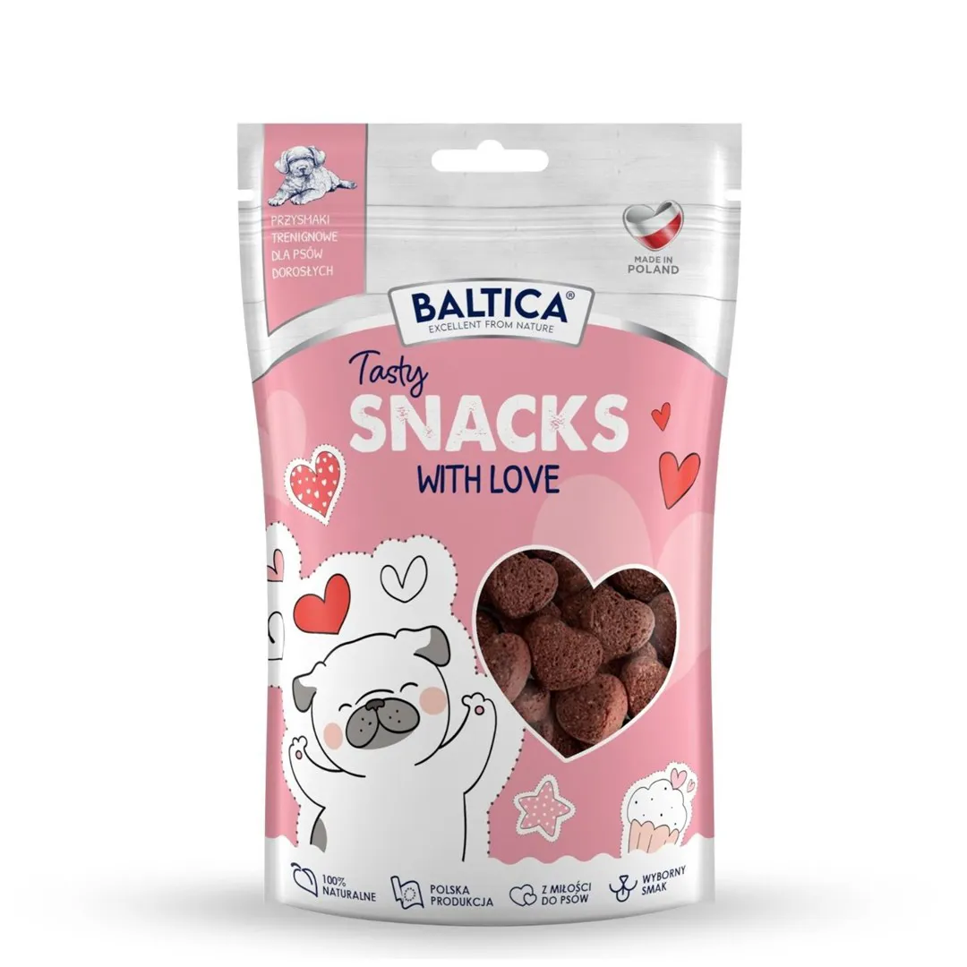 BALTICA Training Snacks with love - skanėstas šuniui - 100g