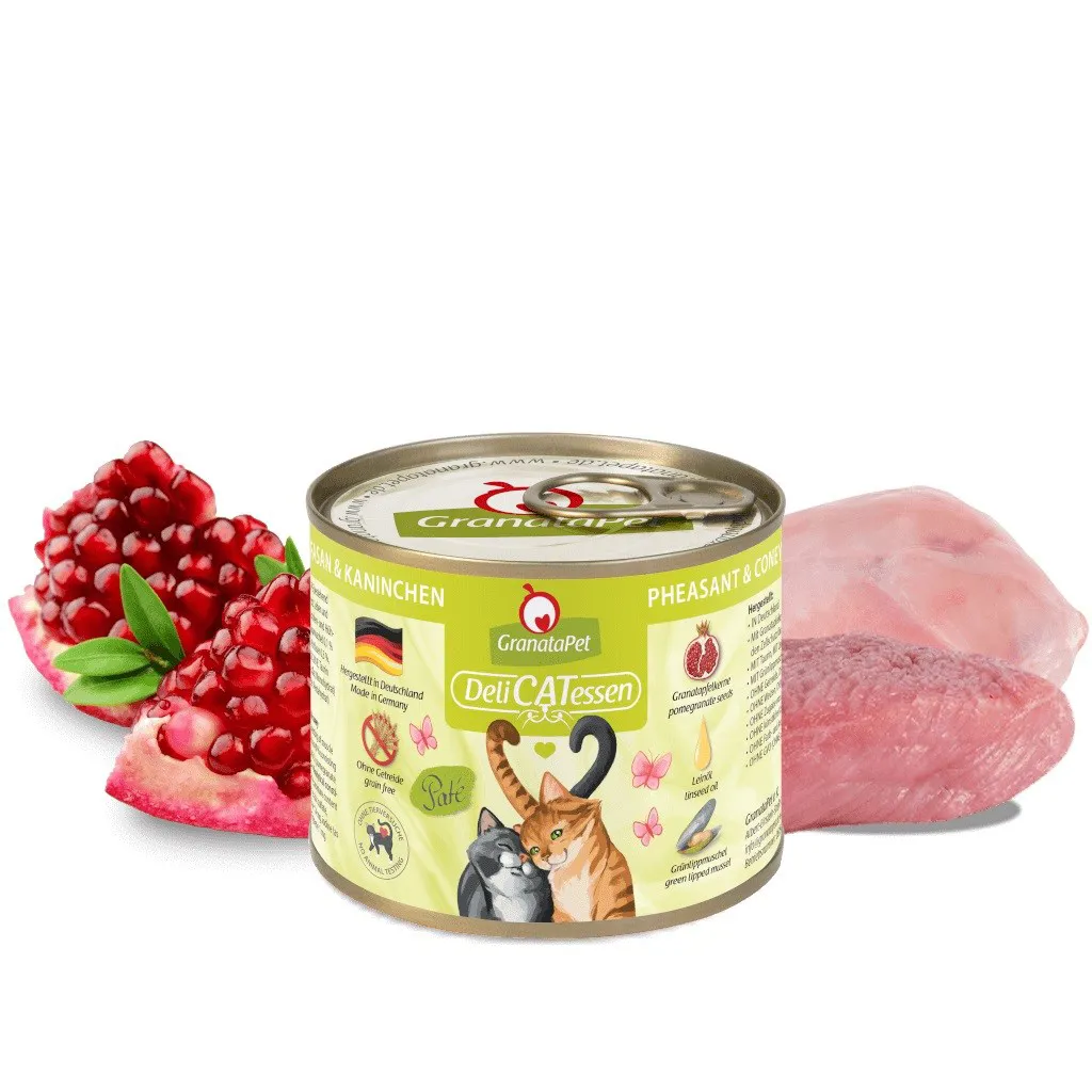GRANATAPET DeliCATessen Pheasant and coney - šlapias kačių maistas - 200g