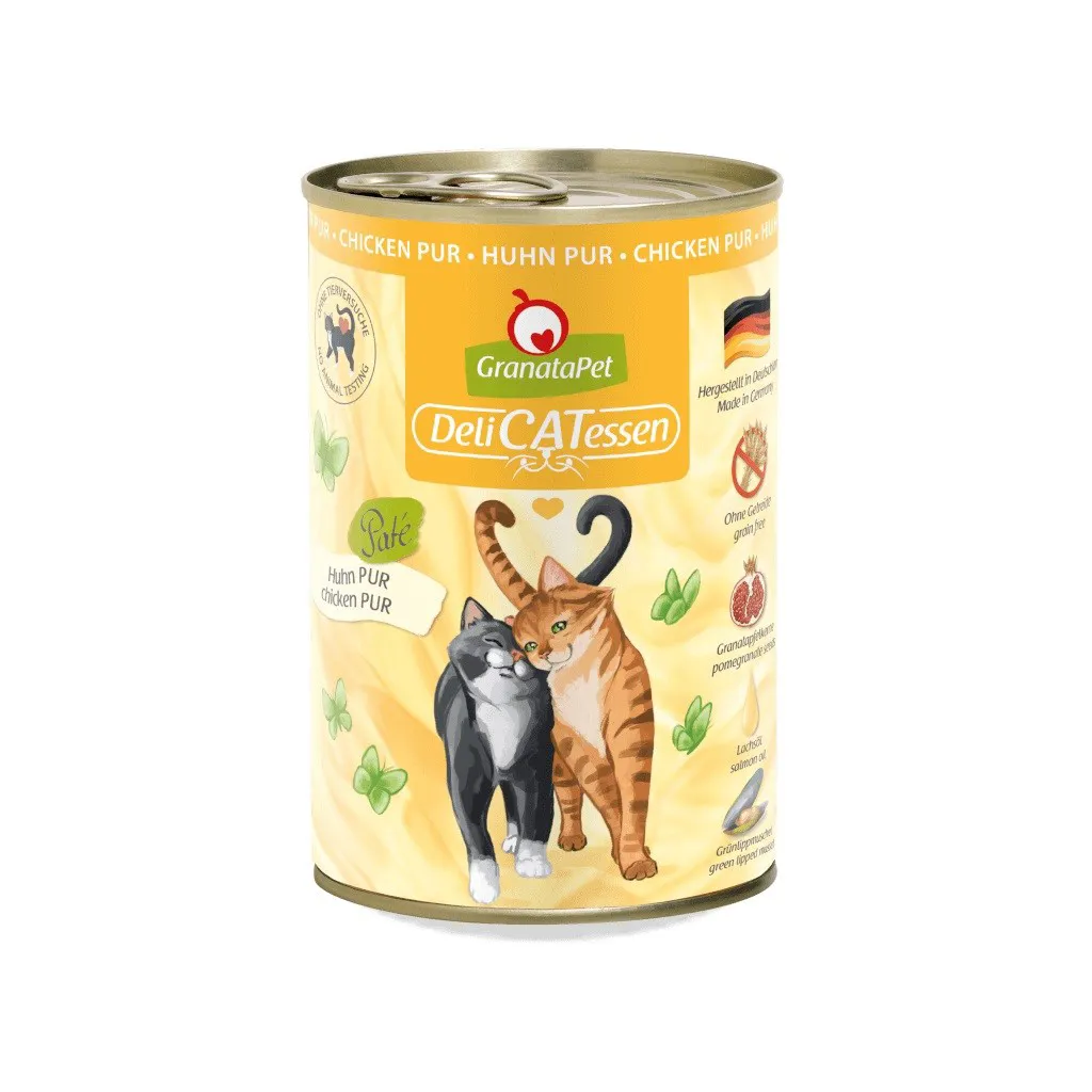 GRANATAPET DeliCATessen Chicken - šlapias kačių maistas - 400g
