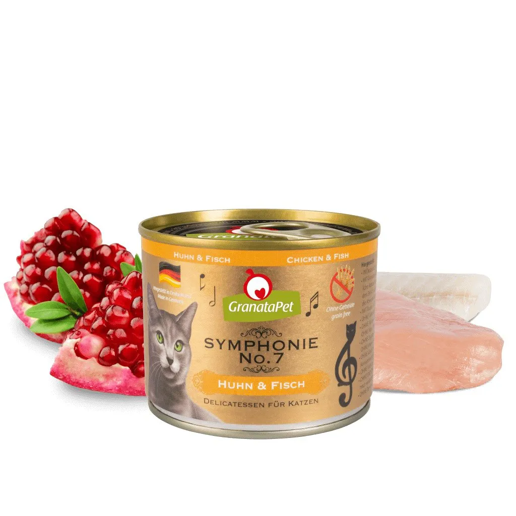 GRANATAPET Symphonie No.7 Chicken and fish - šlapias kačių maistas - 200g