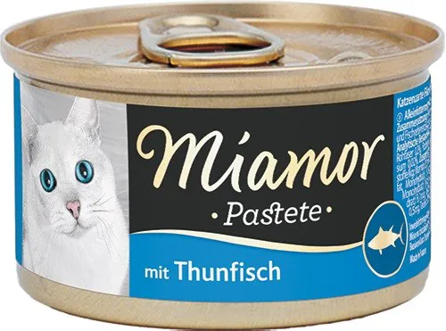 MIAMOR Pastete Tuna - šlapias kačių maistas - 85g