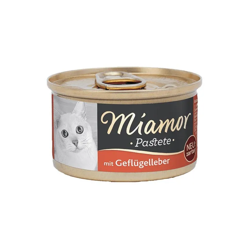 MIAMOR Meat pâté with poultry and liver - skanėstas katėms - 85g