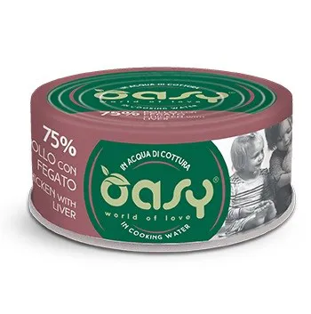 OASY More Love Chicken with liver - šlapias kačių maistas - 70g