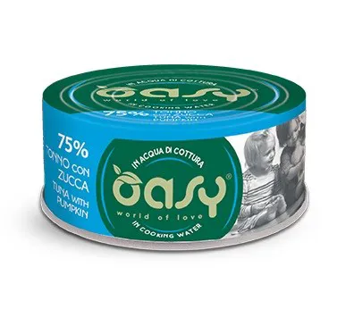 OASY More Love Tuna with pumpkin - šlapias kačių maistas - 70g