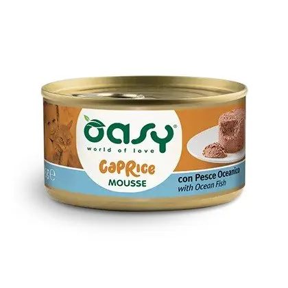 OASY Caprice Mousse Ocean Fish - šlapias kačių maistas - 85g