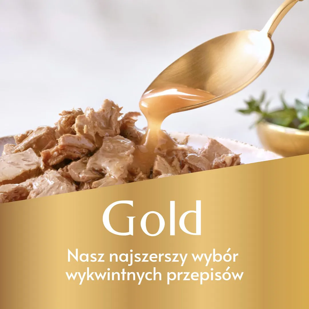 PURINA Gourmet Gold Succulent Delights Beef - drėgno kačių ėdalo - 85g