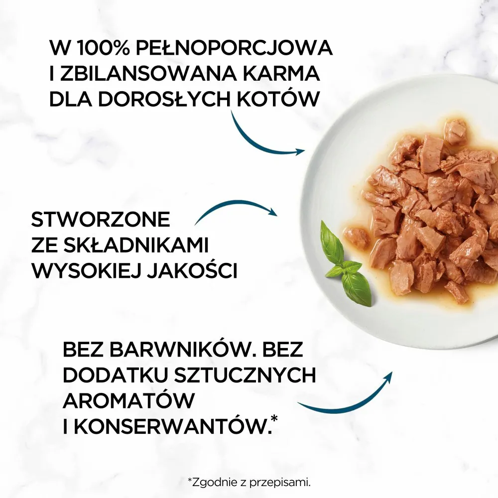 PURINA Gourmet Perle Mini fillets in sauce - šlapias kačių maistas - 60x85g