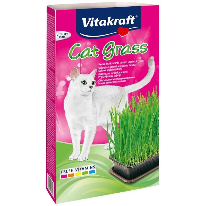 VITAKRAFT Kačių žolė - rinkinys katėms - 120 g