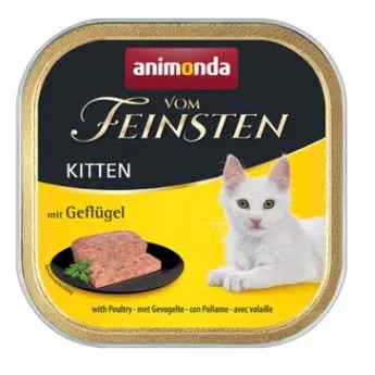 ANIMONDA Vom Feinsten Kitten Chicken - šlapias kačių maistas - 100g