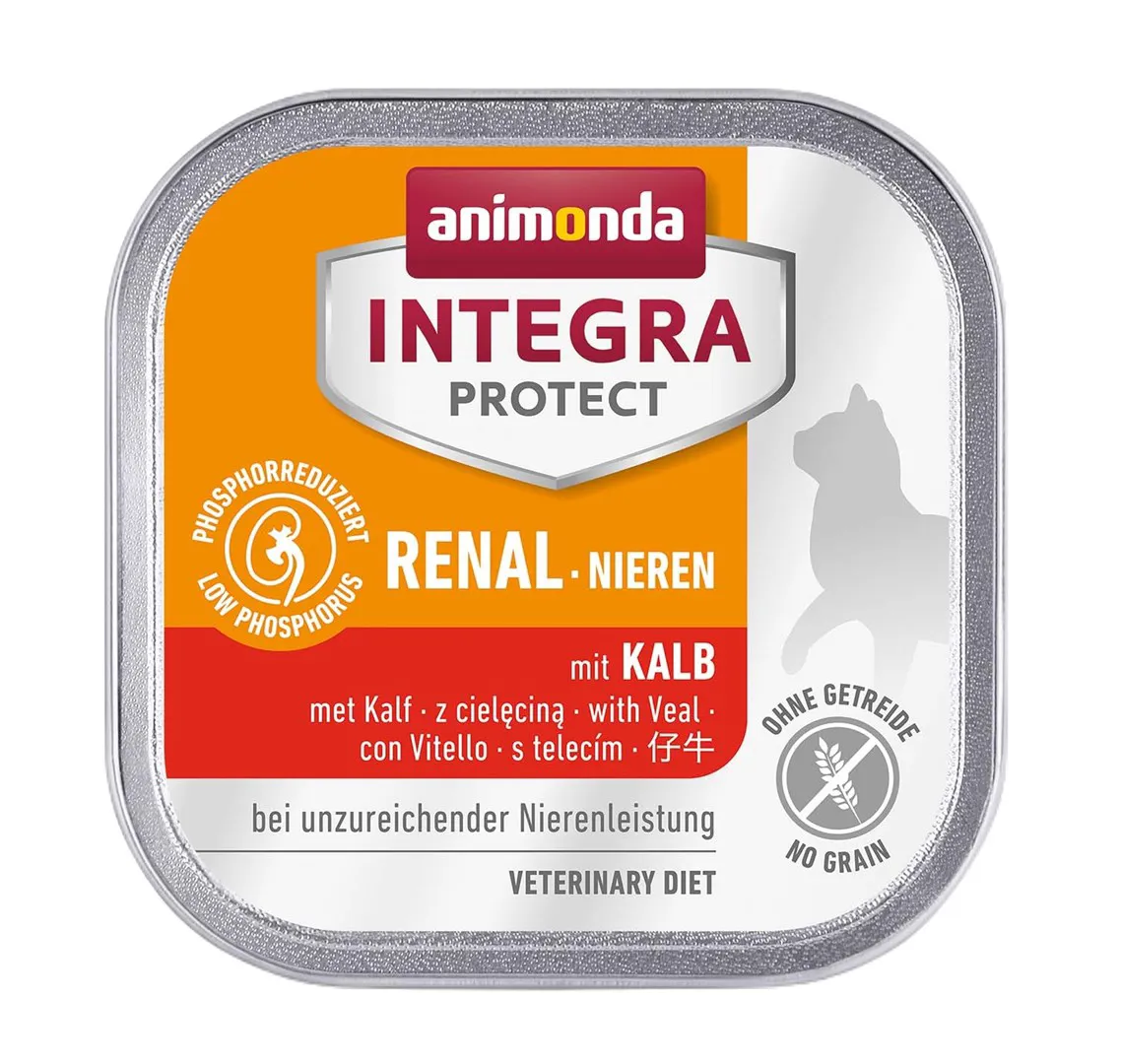 ANIMONDA Integra Protect Renal Veal - šlapias kačių maistas - 100g
