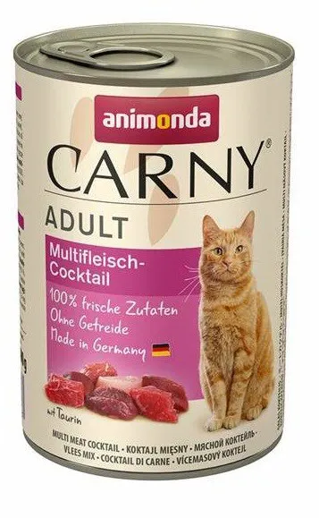 ANIMONDA Carny Adult Multi meat cocktail - šlapias kačių maistas - 400g
