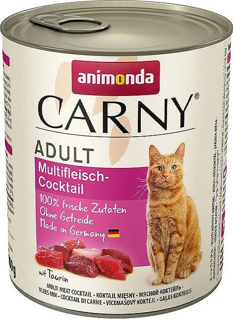 ANIMONDA Carny Meat Cocktail - šlapias kačių maistas - 800g