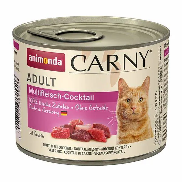 ANIMONDA Carny Adult Multi meat cocktail - šlapias kačių maistas - 200g
