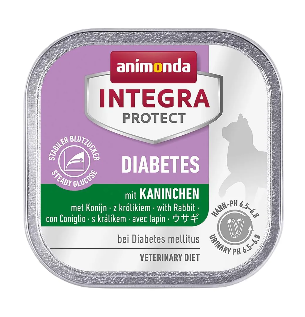 ANIMONDA Integra Protect Diabetes Rabbit - šlapias kačių maistas - 100g