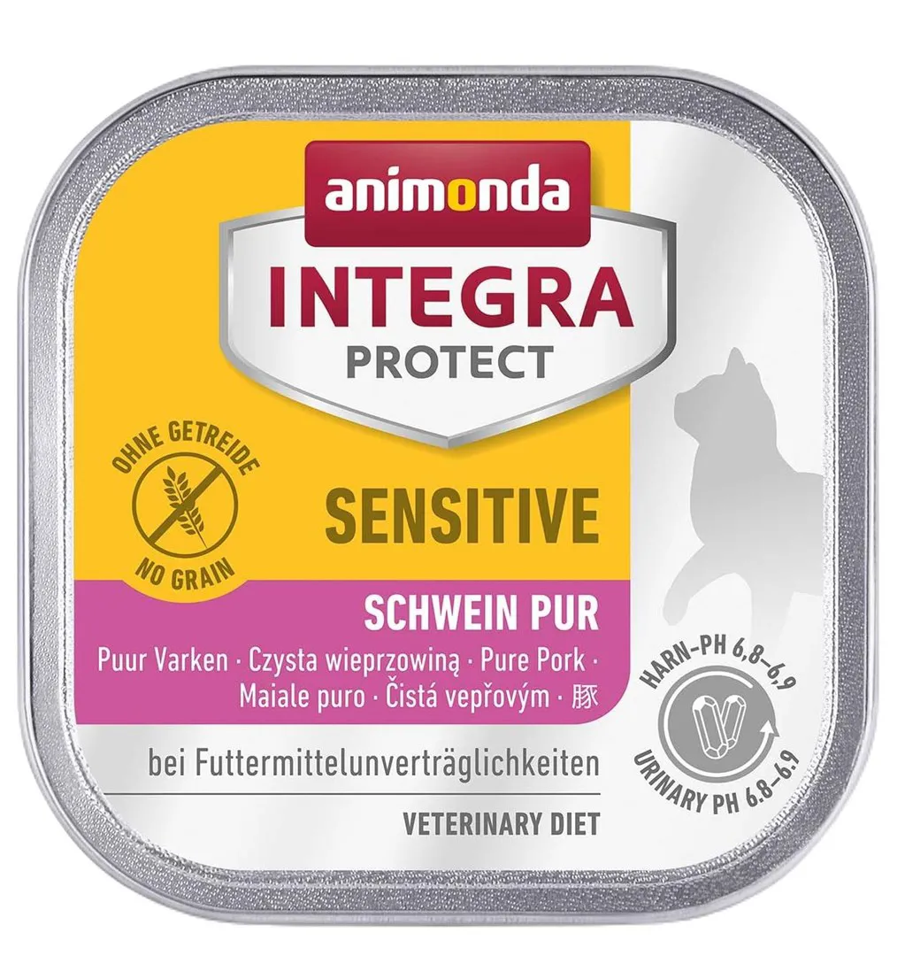 ANIMONDA Integra Protect Adult Sensitive Pork - šlapias kačių maistas - 100g