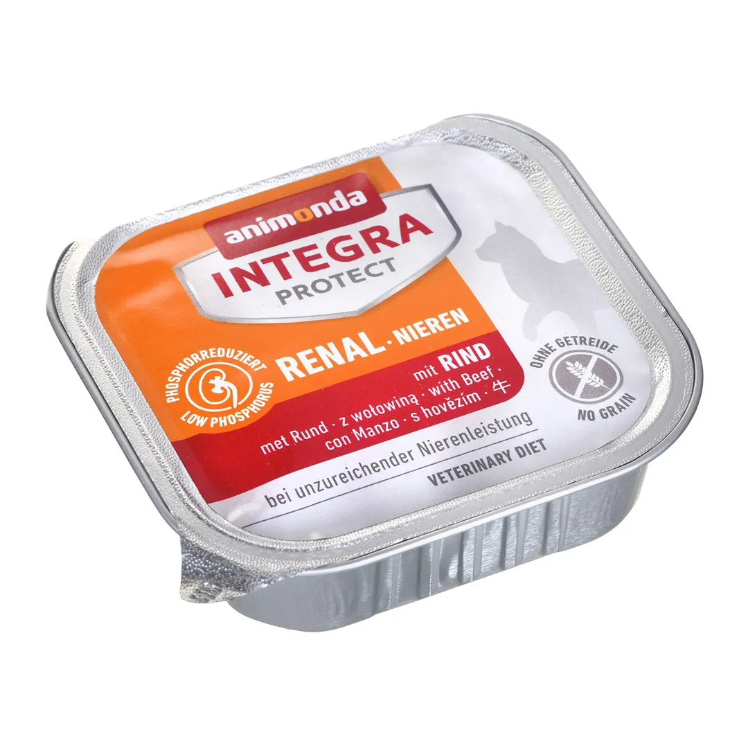 ANIMONDA Integra Protect Renal Beef - šlapias kačių maistas - 100g
