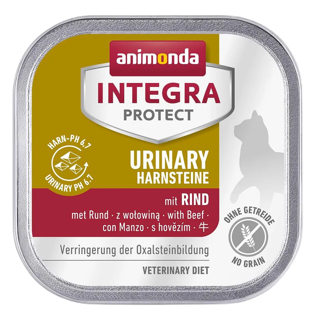 ANIMONDA Integra Protect Urinary Harnsteine Beef - šlapias kačių maistas - 100g