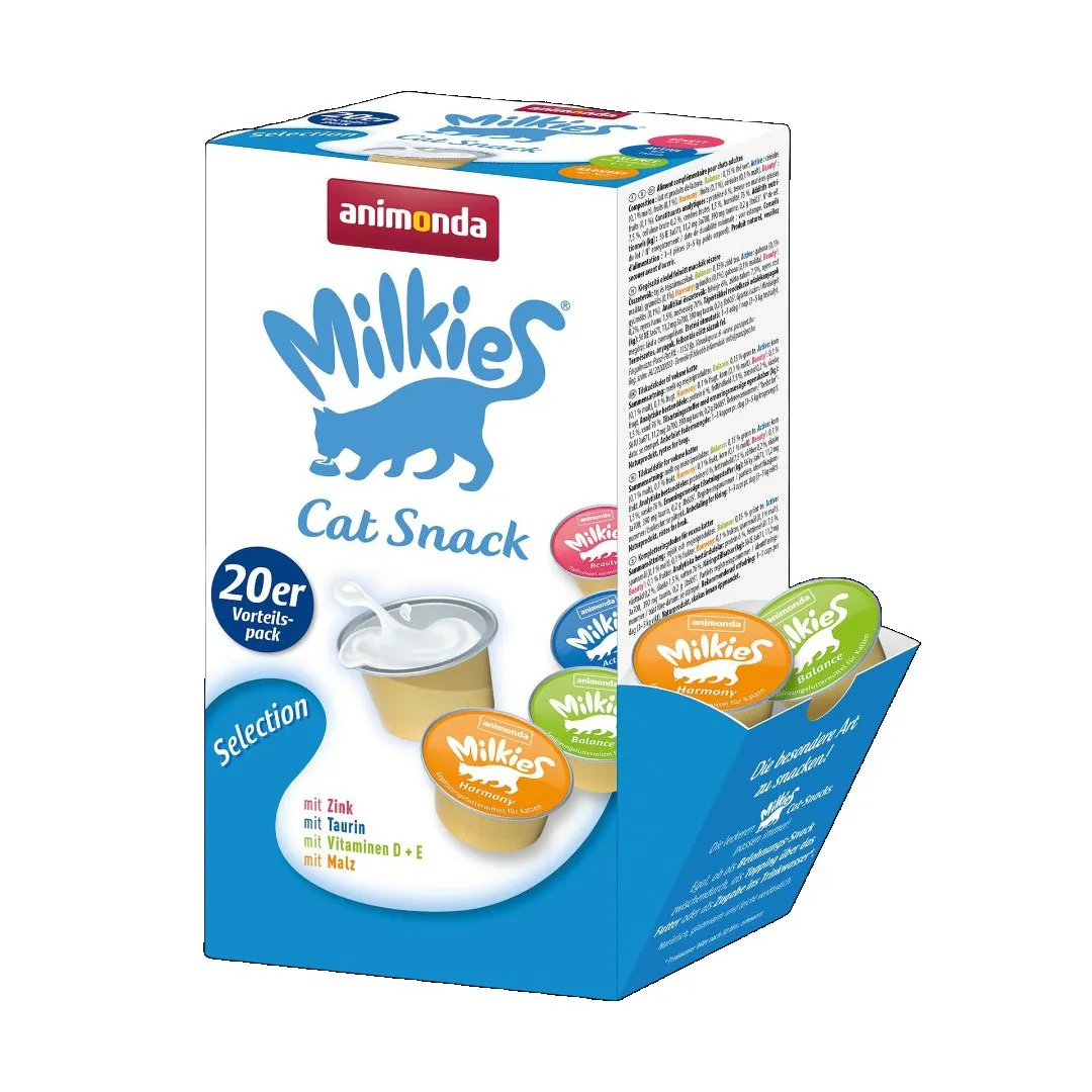 ANIMONDA Milkies Selection - skanėstas katėms - 20x15g