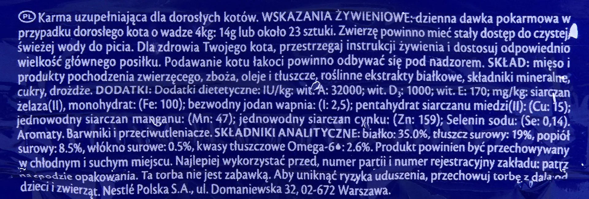 FELIX Play Tubes Turkey, Ham - sausas kačių ėdalas - 50 g