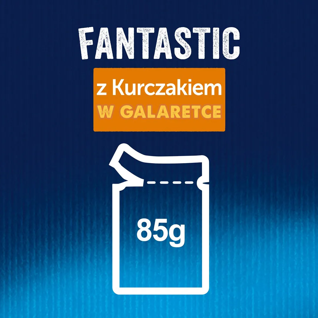 FELIX Fantastic su vištiena drebučiuose - 85g