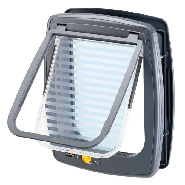 FERPLAST Swing 11 grey - šuo ir katė durys - 31 x 9,6 x 38,4 cm
