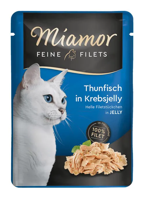Miamor 74080 sausas kačių maistas 100 g Suaugusių Crab (pet food flavor), Tuno