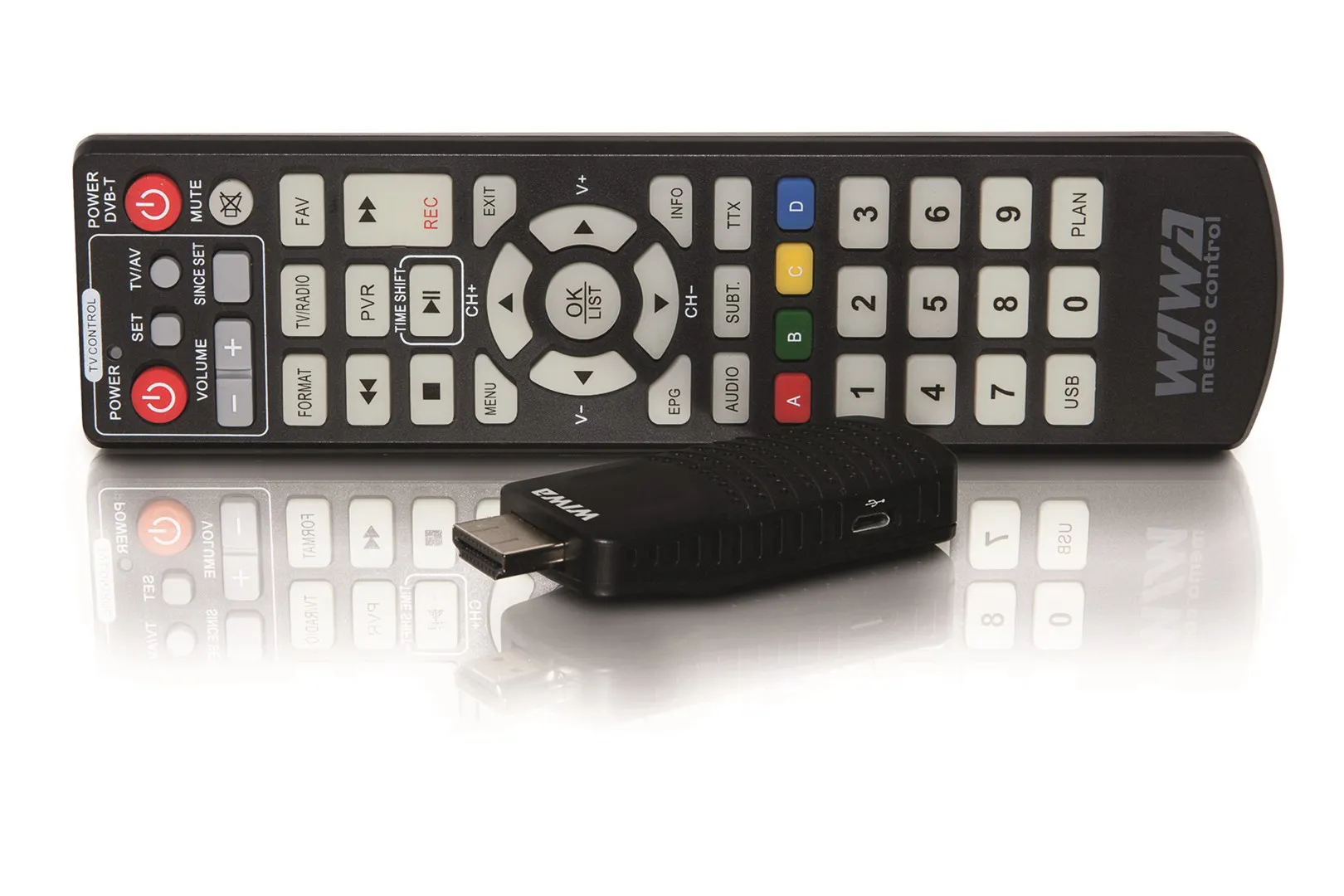 DVB-T/T2 WIWA H.265 MINI LED imtuvas