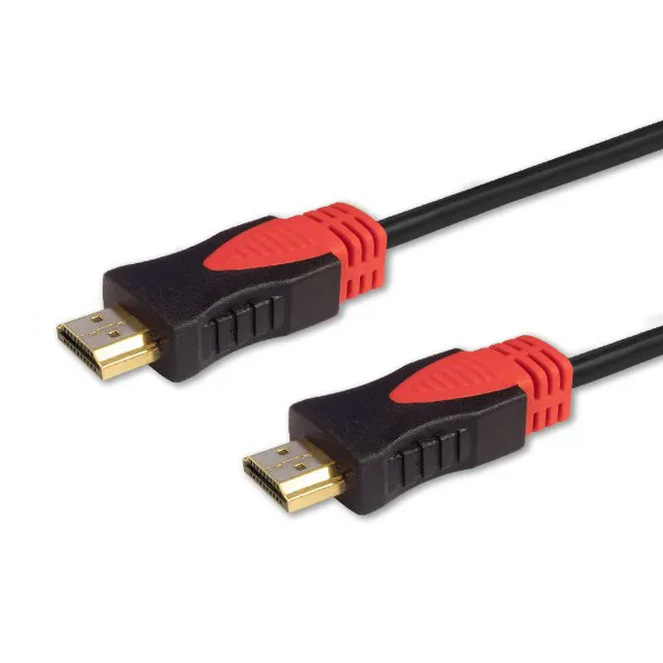 Savio CL-95 HDMI kabelis 1,5 m HDMI Type A (standartinis) Juoda, Raudona