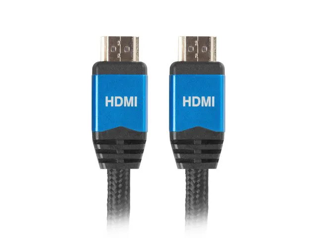Lanberg CA-HDMI-20CU-0018-BL HDMI kabelis 1,8 m HDMI A tipo (standartinis) Juoda
