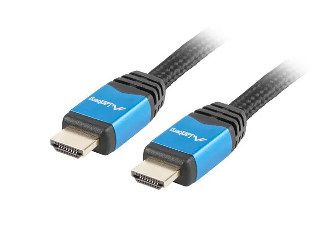 Lanberg CA-HDMI-20CU-0018-BL HDMI kabelis 1 m HDMI A tipo (standartinis) Juoda