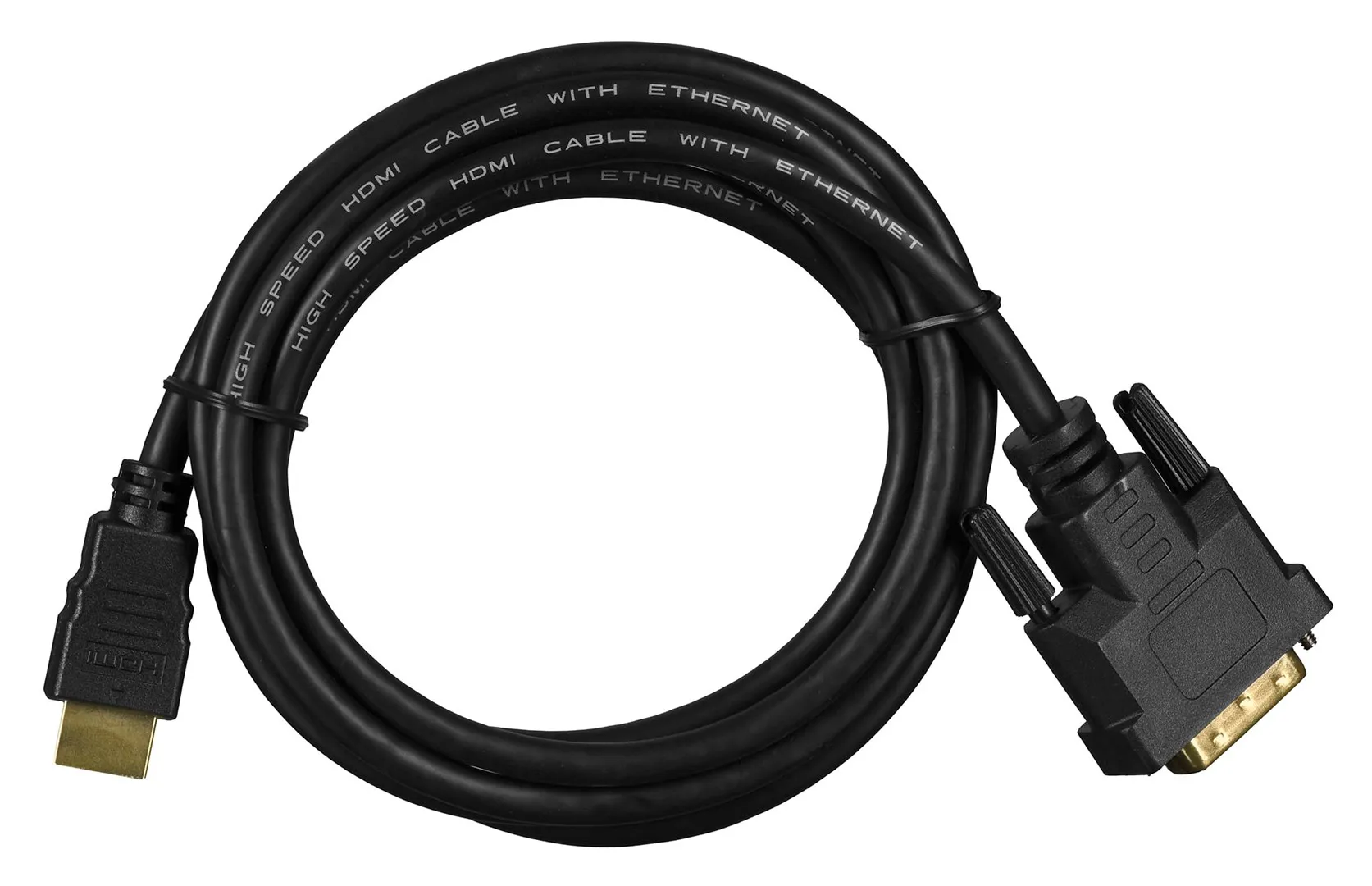 Lanberg CA-HDDV-10CC-0018-BK vaizdo kabelio adapteris 1,8 m HDMI A tipo (standartinis) DVI-D Juoda