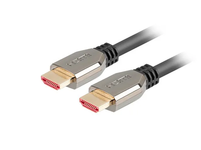 Lanberg CA-HDMI-30CU-0018-BK kabelis HDMI 1.8m HDMI Typu A (Standard) 8K 60Hz