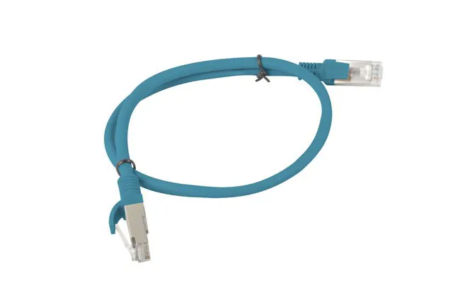 Lanberg PCU5-10CC-0050-B tinklo kabelis Mėlyna 0,5 m Cat5e U/UTP (UTP)