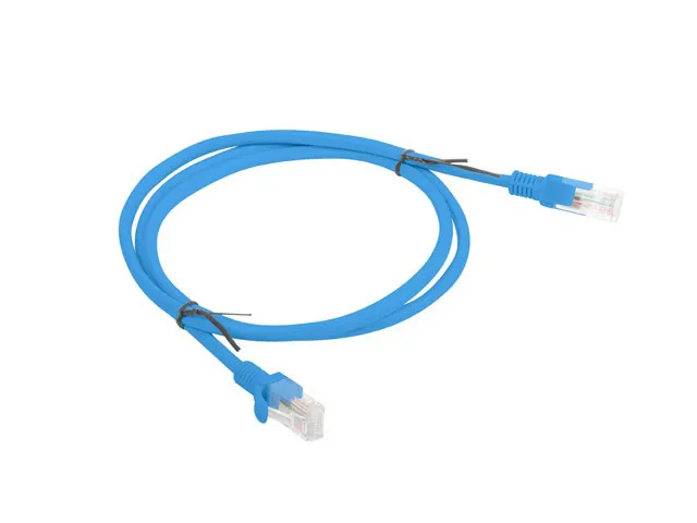 Lanberg Patchcord RJ45, Kat. 5e, UTP, 1 m, mėlyna