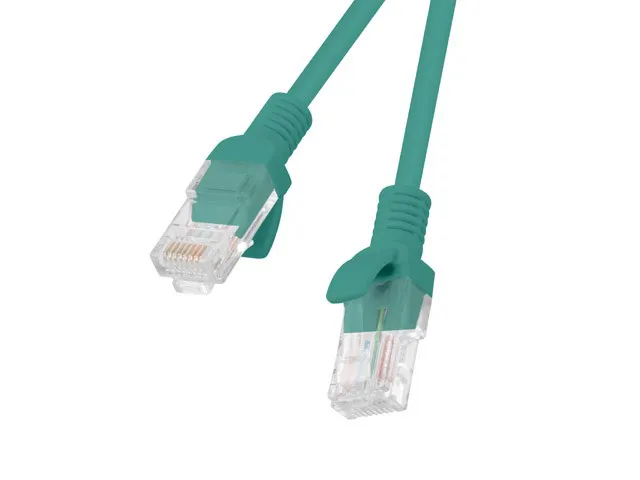 "Lanberg" komutacinis kabelis RJ45, kat. 5e, UTP, 5 m, žalias