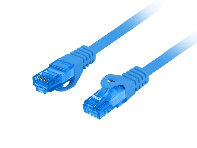 LANBERG PATCHCORD S/FTP CAT.6A 15M MĖLYNA LSZH