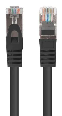 Lanberg PCU5-20CC-0200-BK tinklo kabelis Juoda 2 m Cat5e U/UTP (UTP)