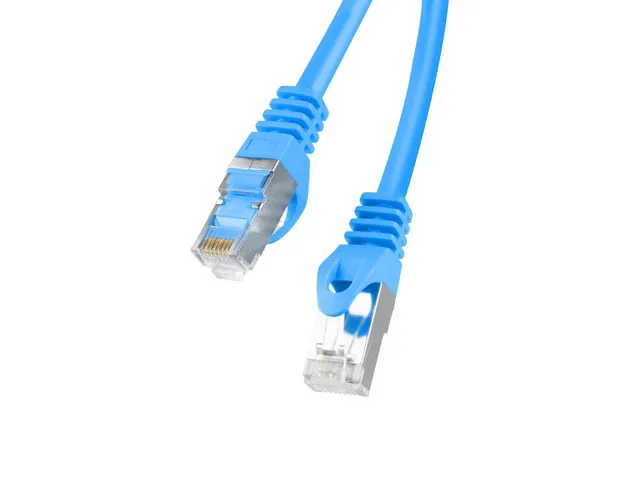 Lanberg PCF6-10CC-0100-B tinklo kabelis Mėlyna 1 m Cat6 F/UTP (FTP)