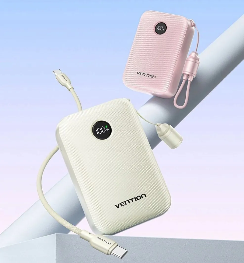 Powerbank Vention 20000mAh 2xUSB-C 1xUSB-A 22,5W