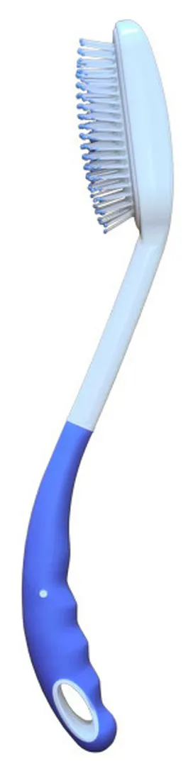 Plaukų šepetys su ilga rankena