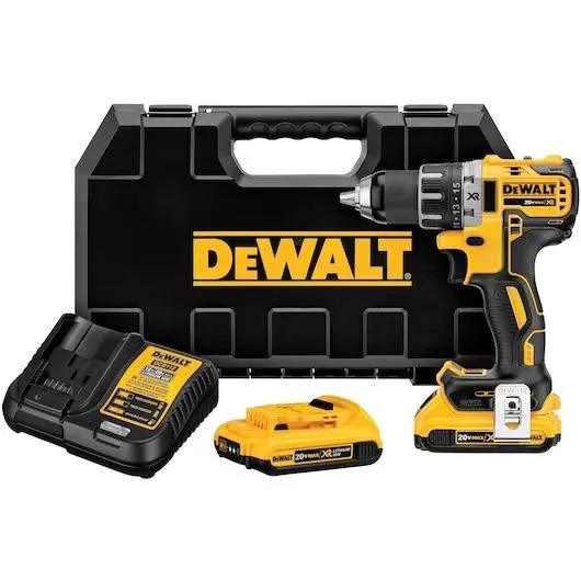DeWALT DCD791D2-QW grąžtas Beraktė Juoda, Geltona 1,5 kg