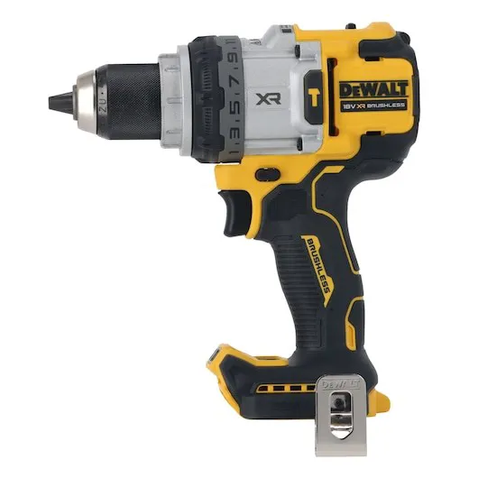 DeWALT DCD709N-XJ grąžtas 1650 RPM Beraktė 1,2 kg Juoda, Geltona