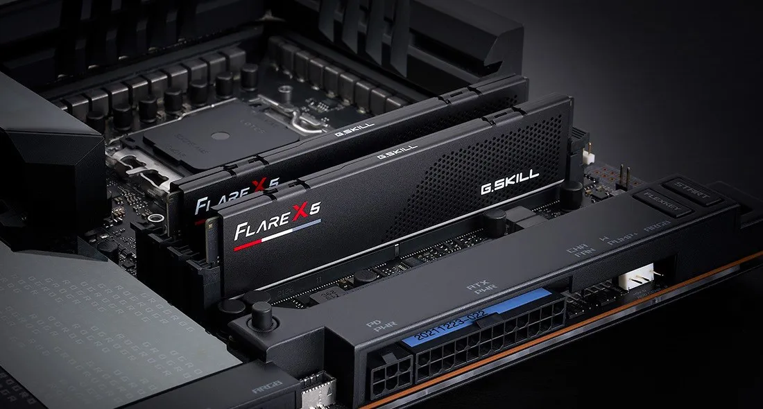 G.Skill Flare X5 F5-6000J3038F16GX2-FX5 atminties modulis 32 GB 2 x 16 GB DDR5 6000 MHz