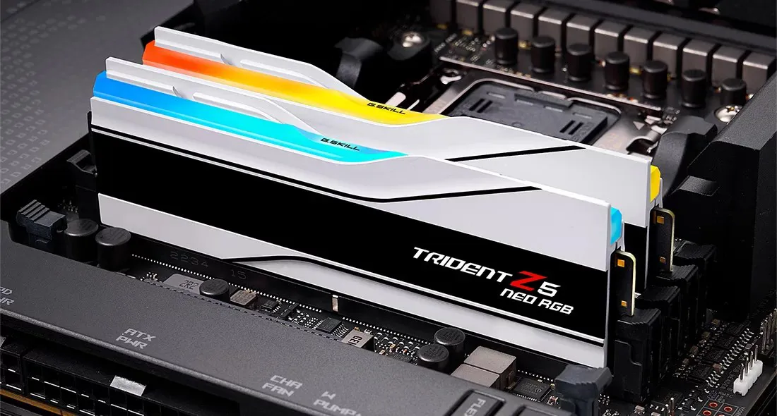 G.Skill Trident Z Neo F5-6000J3036F16GX2-TZ5NRW atminties modulis 32 GB 2 x 16 GB DDR5 6000 MHz
