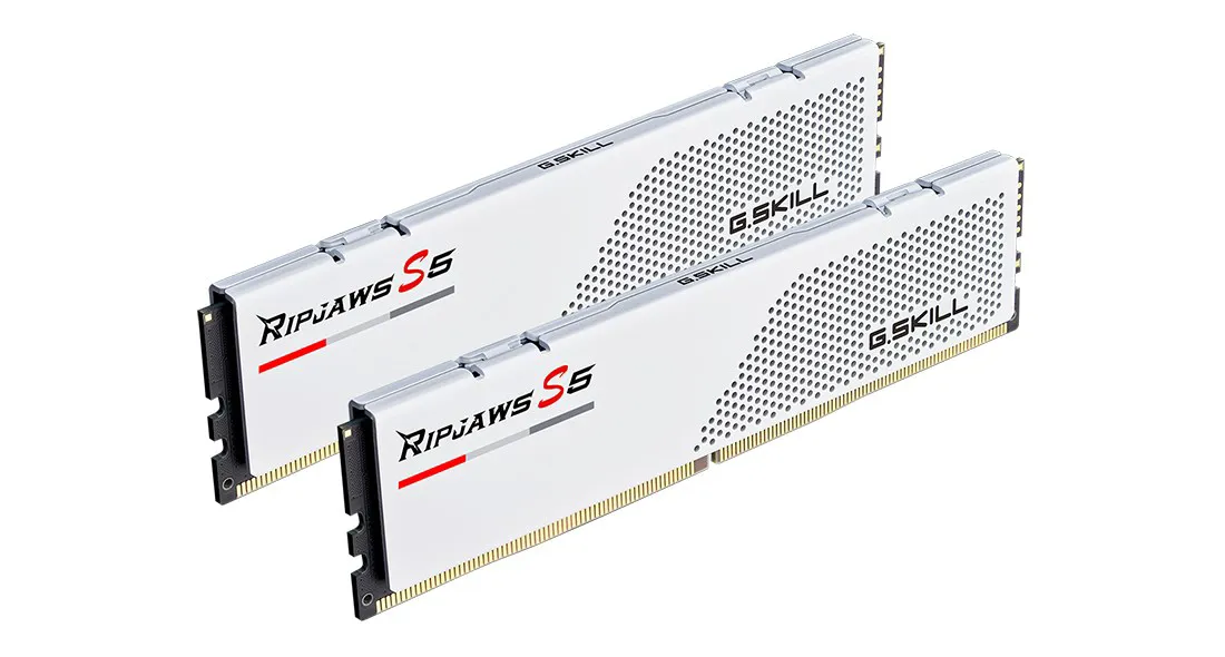 G.Skill Ripjaws F5-6000J3040G32GX2-RS5W atminties modulis 64 GB 2 x 32 GB DDR5 288-pin DIMM